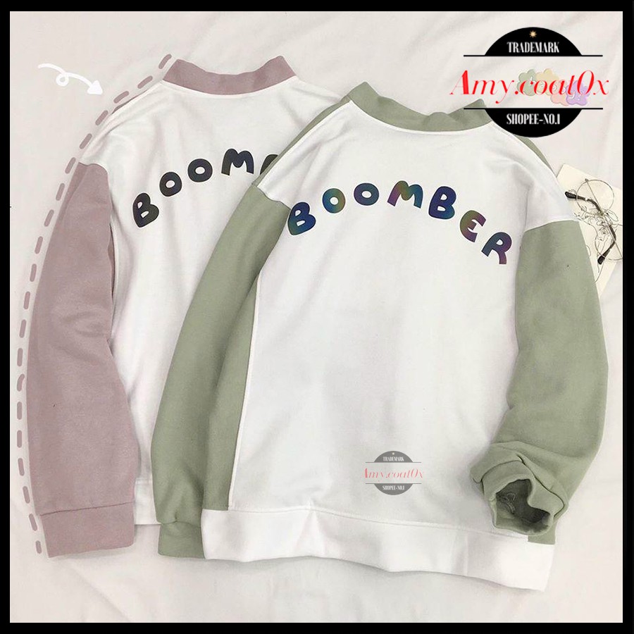 Áo khoác khoát nam nữ unisex form rộng vải nỉ dày đẹp áo khoát khoác bomber jacket cặp đôi cao cấp - Amy.Coat0x | BigBuy360 - bigbuy360.vn