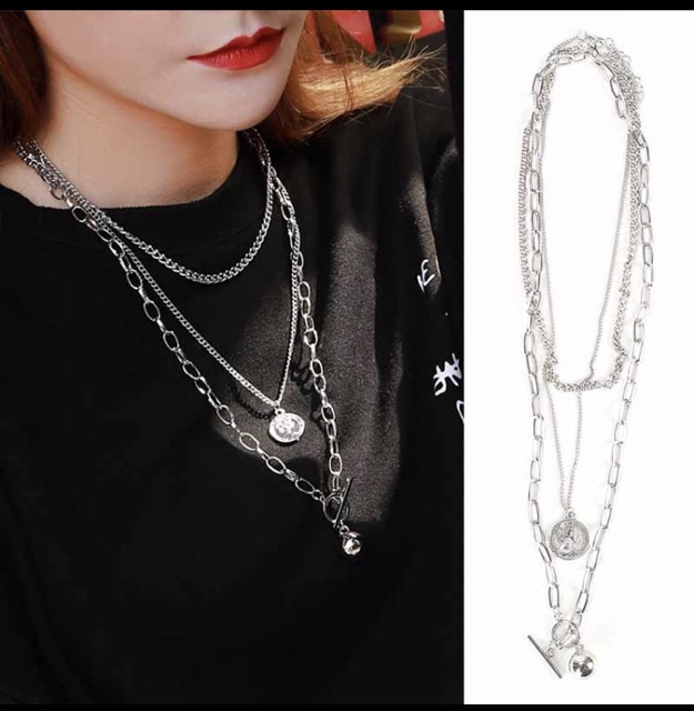 Set dây chuyền unisex