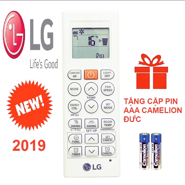 Điều khiển điều hoà LG điều hoà