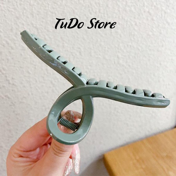 Kẹp tóc càng cua đơn giản thanh lịch phong cách hàn quốc dành cho nữ KT1