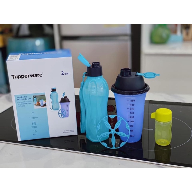 Bộ bình lắc Tupperware Shake N Go - Hàng chính hãng Tupperware phân phối tại Việt Nam