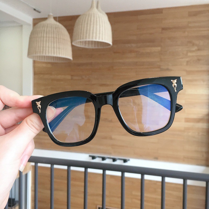 Kính giả cận thời trang nam nữ mắt vuông phong cách Hàn Quốc chống tia UV đẹp giá rẻ ABICA 057 | BigBuy360 - bigbuy360.vn