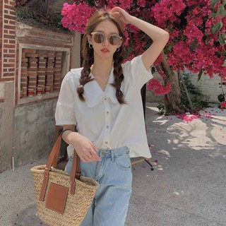 áo sơ mi bèo kiểu hàn quốc
