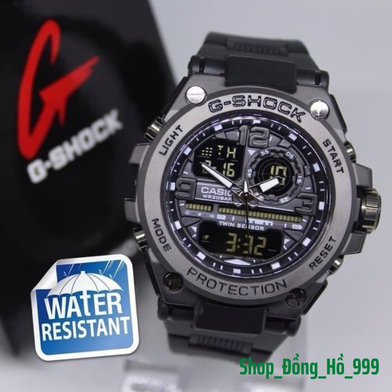 [Thẻ BH 12 Tháng] Đồng Hồ Điện Tử Nam G-SOCK-8600, Viền Thép không gỉ, Nam Tính, Thể Thao, Phong Cách 45mm, 2 Màu. | BigBuy360 - bigbuy360.vn