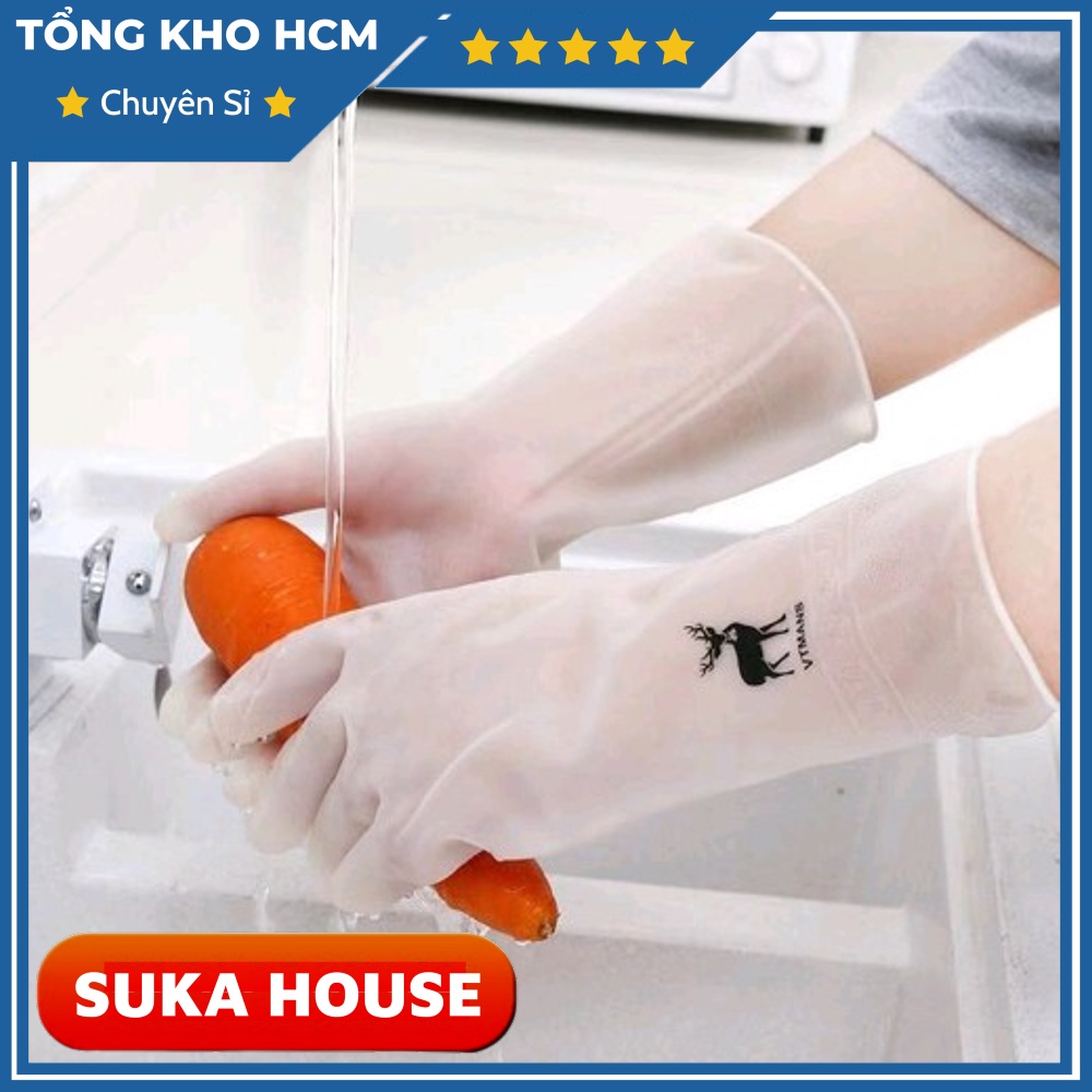 Găng Tay Cao Su Hình Con Hươu Siêu Dai SUKAHOUSE H206