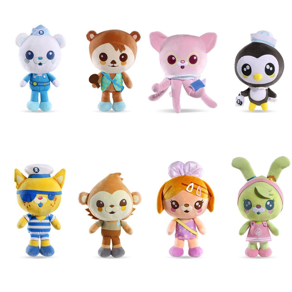 2023 The Octonauts Cartoon 35/20cm Plush Toy Soft Stuffed Doll Gift For Children