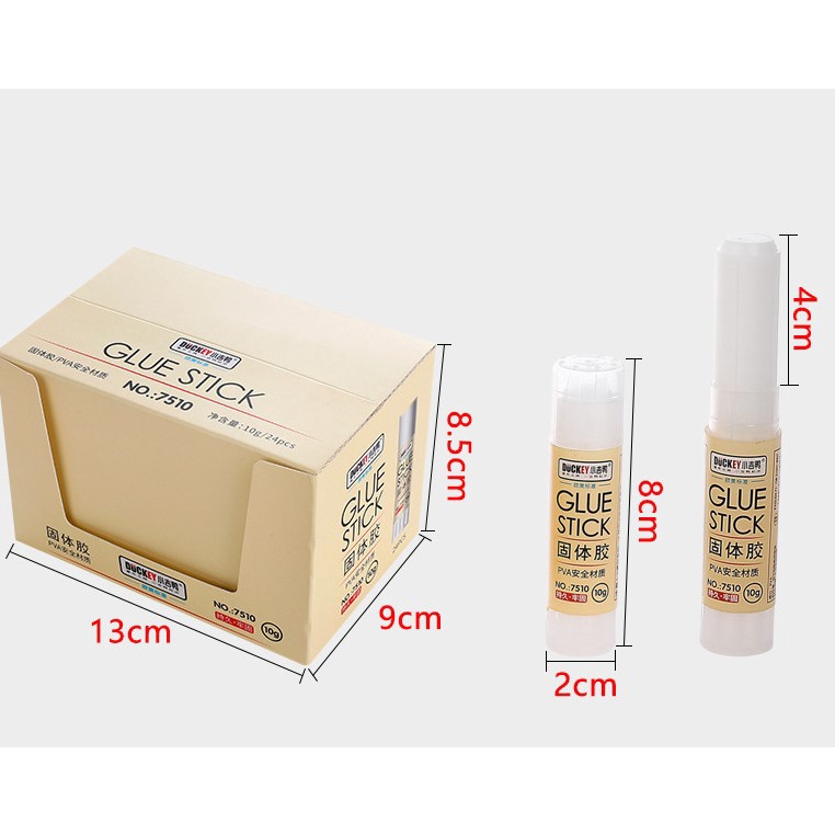 Hồ dán khô glue stick DK DecorMe phụ kiện văn phòng phẩm (10g)