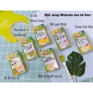 Bột ăn dặm Wakodo dạng thanh date 2020