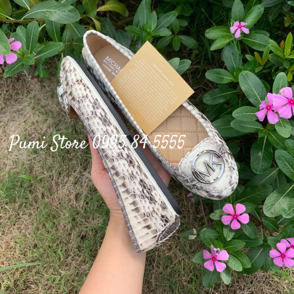 Giày Michael Kors Lillie Snakeskin