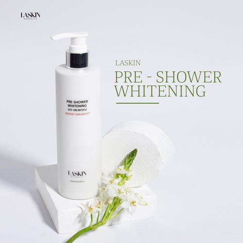 Kem Ủ Trắng Nhả Nắng Hàn Quốc PRE – SHOWER WHITENING Laskin 250ml | BigBuy360 - bigbuy360.vn