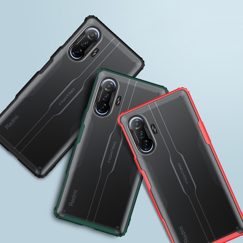 Ốp Điện Thoại PC + TPU Mặt Nhám Chống Sốc Cho Redmi K40 Gaming / POCO F3 GT