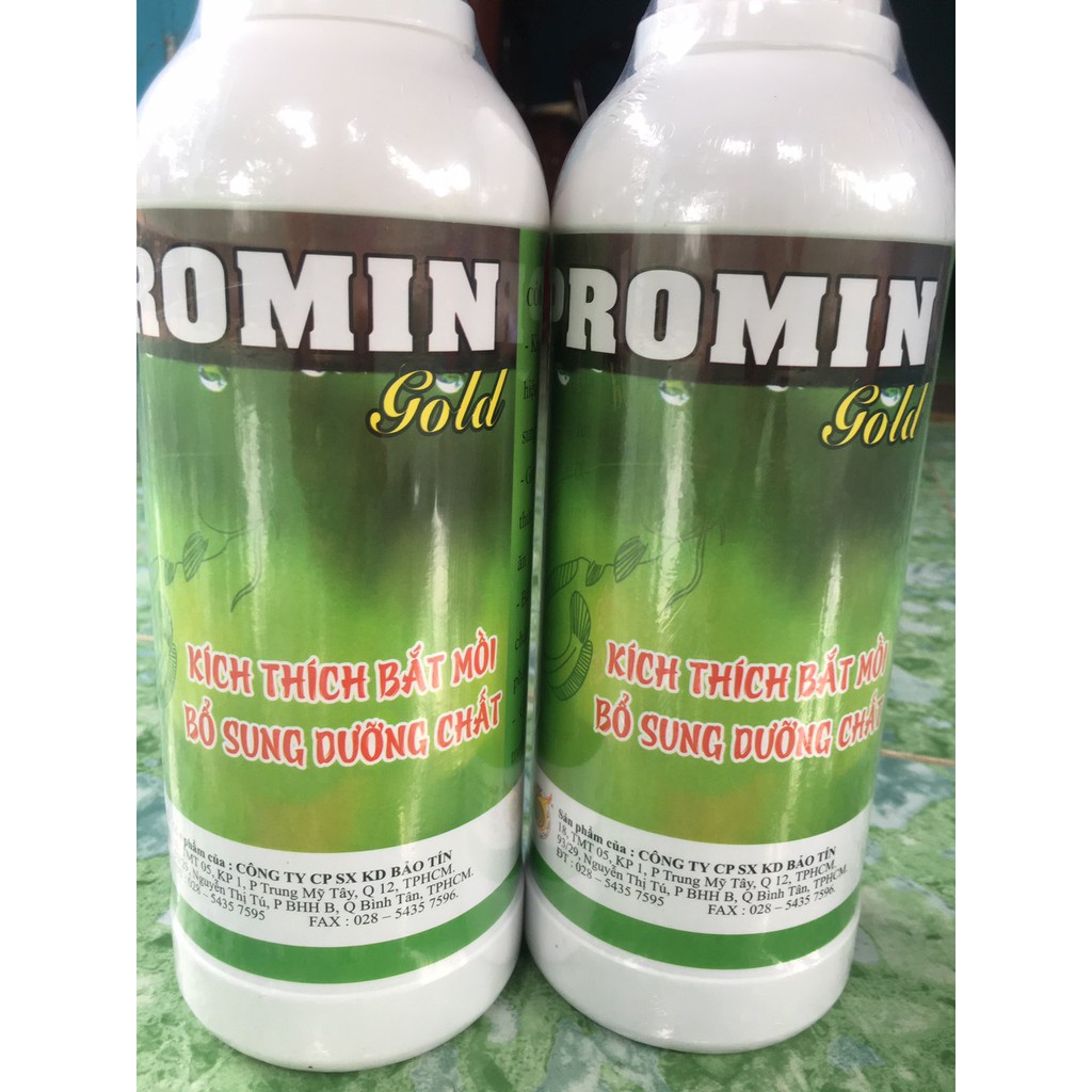 Promin Gold kích thích bắt mồi bổ dung dưỡng chất dùng cho tôm cá