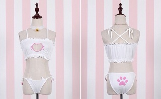 🎀Set nội y Cosplay mèo (3 món)