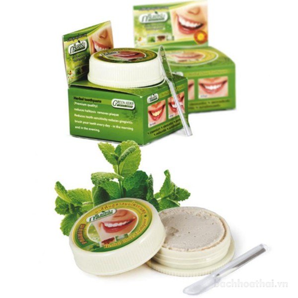 Set hai hũ kem đánh răņg thơm miệng trắŉg răņg Herbal Clove Toothpaste + Coconut Toothpaste