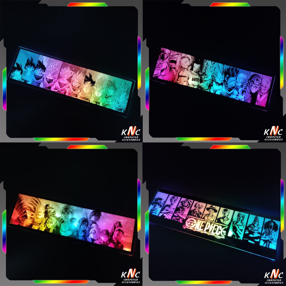 Tấm Che Hộp Nguồn Led 5v ARGB Hình Nhân Vật Anime Đồng Bộ Mainboard - Hub Coolmoon Tomato Xigmatek VSP