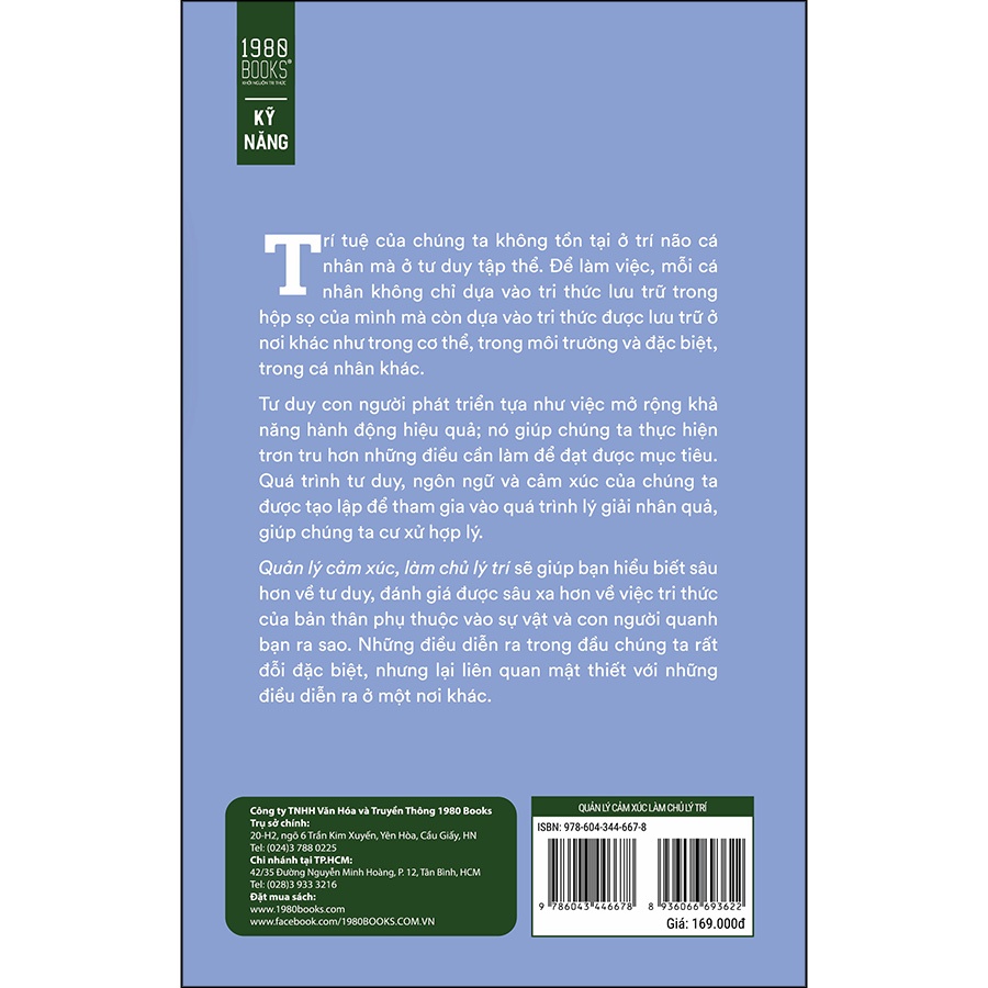 Sách - Quản lý cảm xúc, làm chủ lý trí (Steven Sloman, Philip Fernbach)