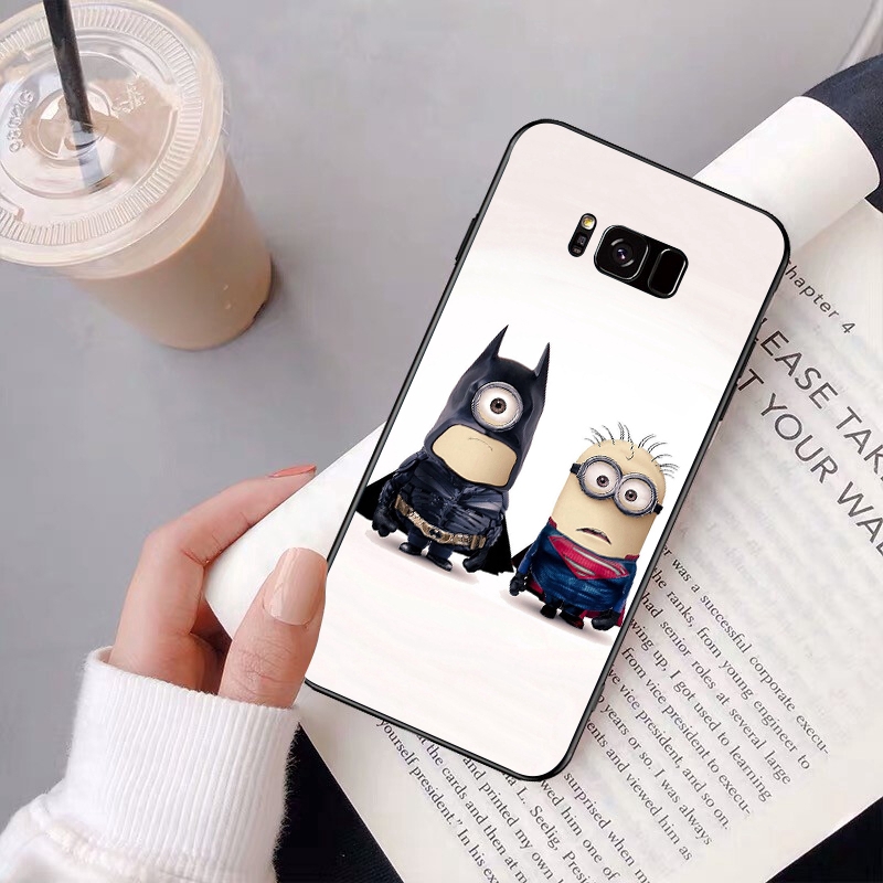 Ốp Điện Thoại Hình Batman Superman Dark Knight Cho Samsung Galaxy S10 E S8 S9 S10 Plus S7 Edge S6