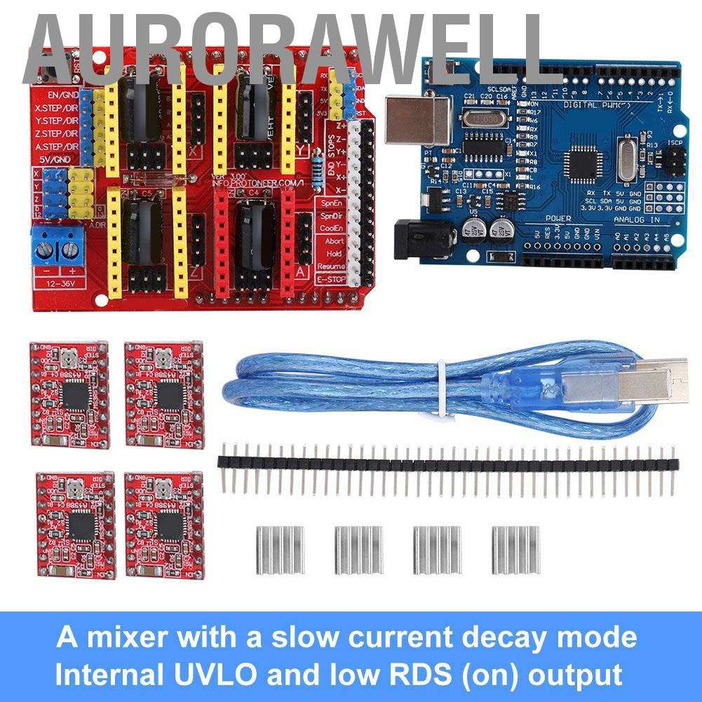 Bo Mạch Mở Rộng Cnc Shield V3 + Bảng Mở Rộng A4988 Driver R3 cm Cho Máy In 3d | BigBuy360 - bigbuy360.vn