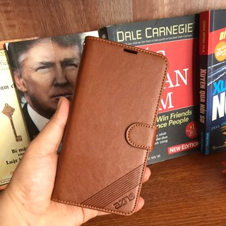 Bao da ốp lưng điện thoại Oppo F9/F11/F11 Po kèm ví gập nắp da thật mềm bền mịn - azns