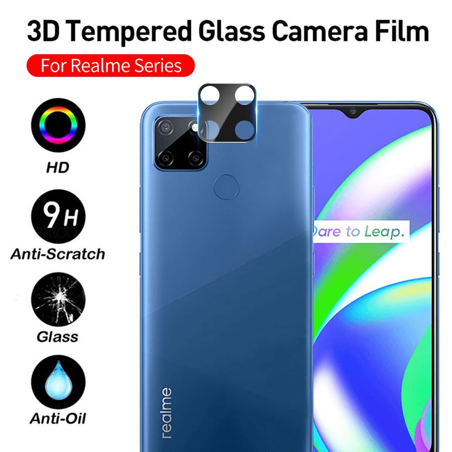 Kính Cường Lực Bảo Vệ Camera Sau Cho Realme 7 8 9 Pro 7i 8i 9i C11 C12 C15 C17 C21 C21Y C25 C25S C25Y C35 Narzo 20 50 50i 50A