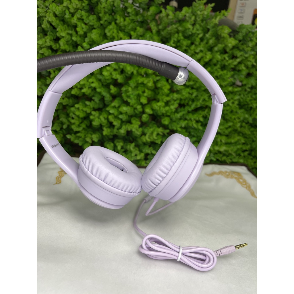Tai Nghe Chụp Tai Hoco W21 Âm Thanh Trung Thực Êm Ái Cao Cấp Cực Bền Bass Sâu Chống Ồn Chống Nhiễu, Thiết Kế Đẹp Mắt
