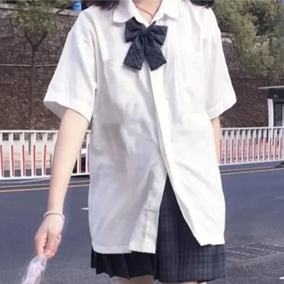NRVP Áo Sơ Mi Dáng Rộng Thời Trang Hàn Quốc 2022 Dành Cho Nữ