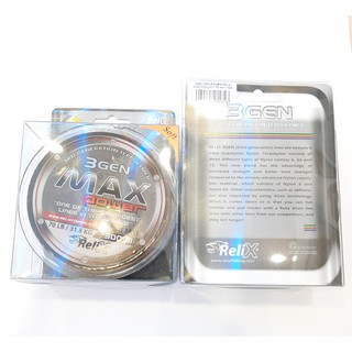 Dây Câu Cá Relix 7 màu 3 Gen Max Power 300M  0.40 mm - 0.70 mm