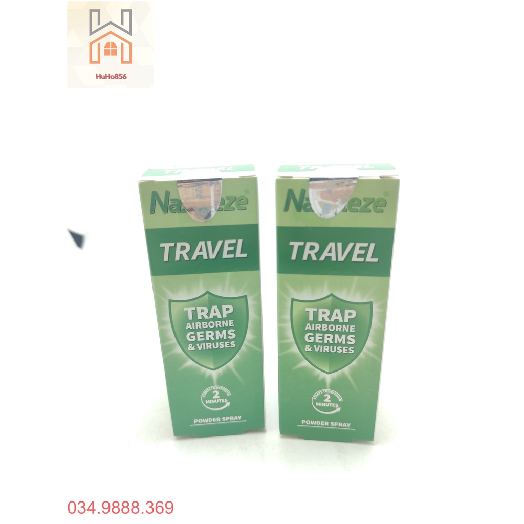 [CHÍNH HÃNG] Bột Xịt mũi Nasaleze Travel