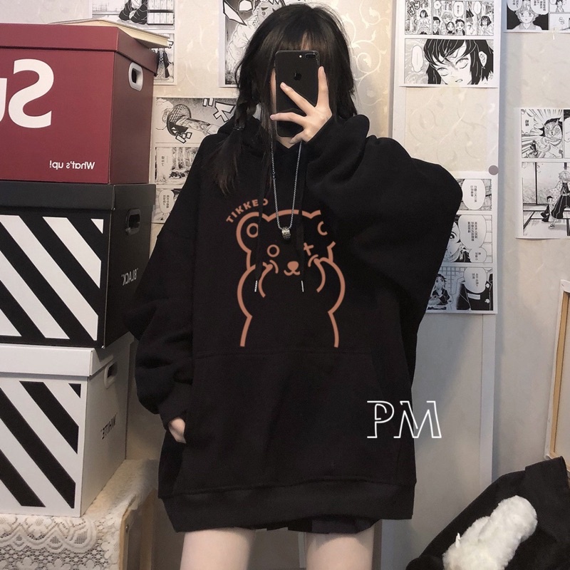 Áo hoodie gấu tikkeo PM11