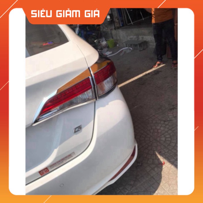 Sản Phẩm Ốp TRANG TRÍ VIỀN ĐÈN PHA HẬU VIOS 2019 - 2021 (không lắp được đời 2021 phom mới) Hàng Cao Cấp