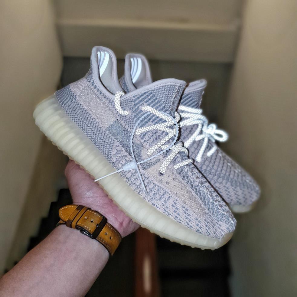 F sale [XẢ KHO] SALE KHỦNG 9/9 Giày Yeezy 350v2 Synth phản quang dây - SIZE Nam / Nữ [AK97] ; V : ` " -t2