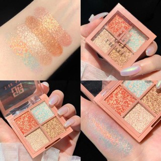 Phấn mắt dikalu 4 ô nhũ đẹp m304