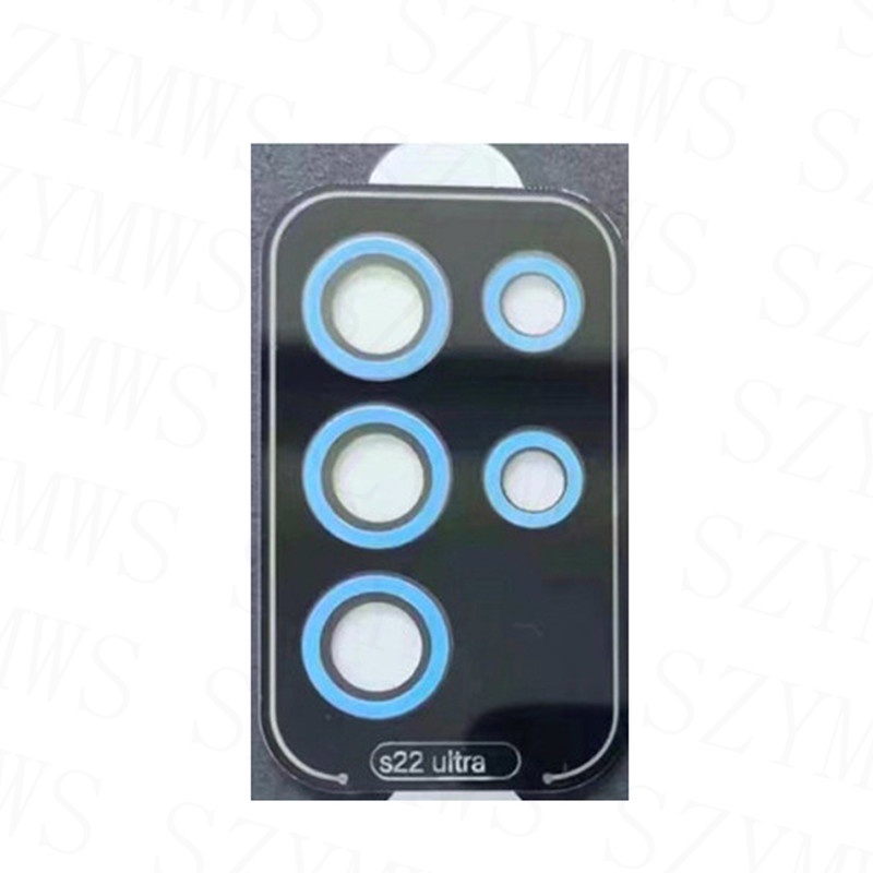 Set 5 Miếng Dán Cường Lực Bảo Vệ Ống Kính Camera Dạ Quang Cho Samsung Galaxy S23 S22 Ultra S22 Ultra1