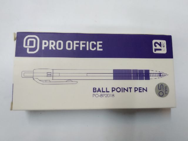 12chiếc bút bi bấm ballpoint pen PO- PB201