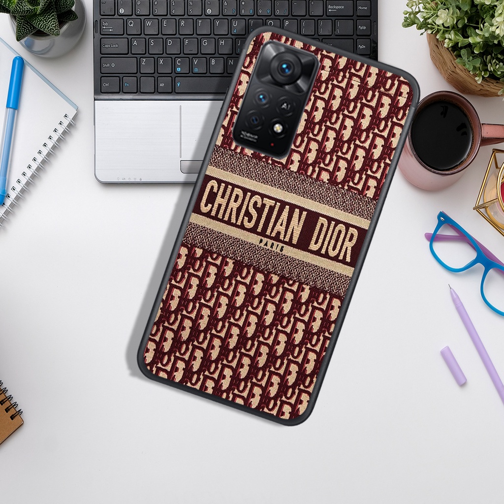 ỐP LƯNG XIAOMI REDMI NOTE 11 4G - NOTE 11S  -NOTE 11 5G - NOTE 11 PRO  , IN HÌNH LÔ GÔ DI-OR ĐẸP, CHẤT, PHONG CÁCH.