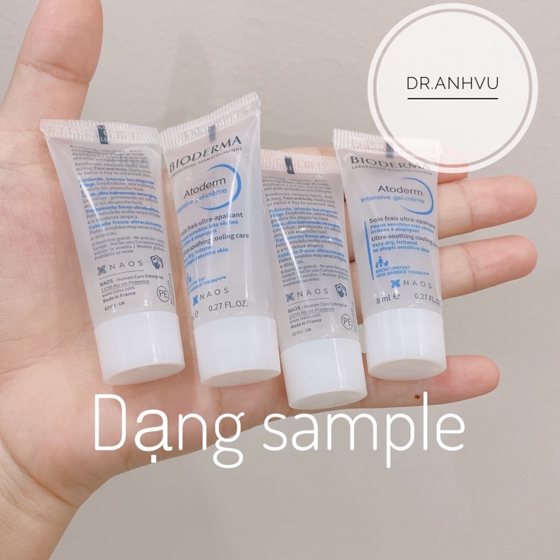 Gel dưỡng ẩm cho da khô Bioderma Atoderm Intensive Gel Cream 75ml