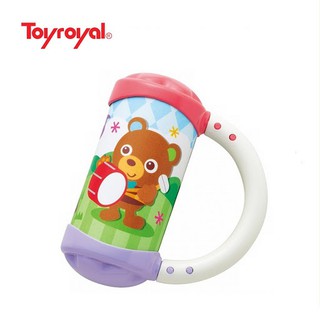 Xúc xắc chuông gấu con toyroyal cho bé