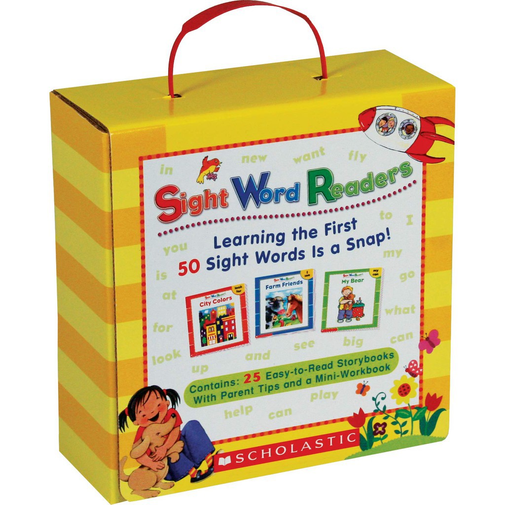 Bộ Sight word readers 26q giúp bé đọc, tăng vốn từ vựng Tiếng Anh hiệu quả