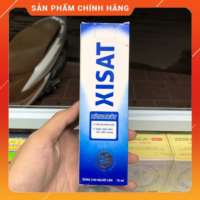 XISAT nước biển sâu, xịt thông mũi 75ml - hàng công ty | BigBuy360 - bigbuy360.vn
