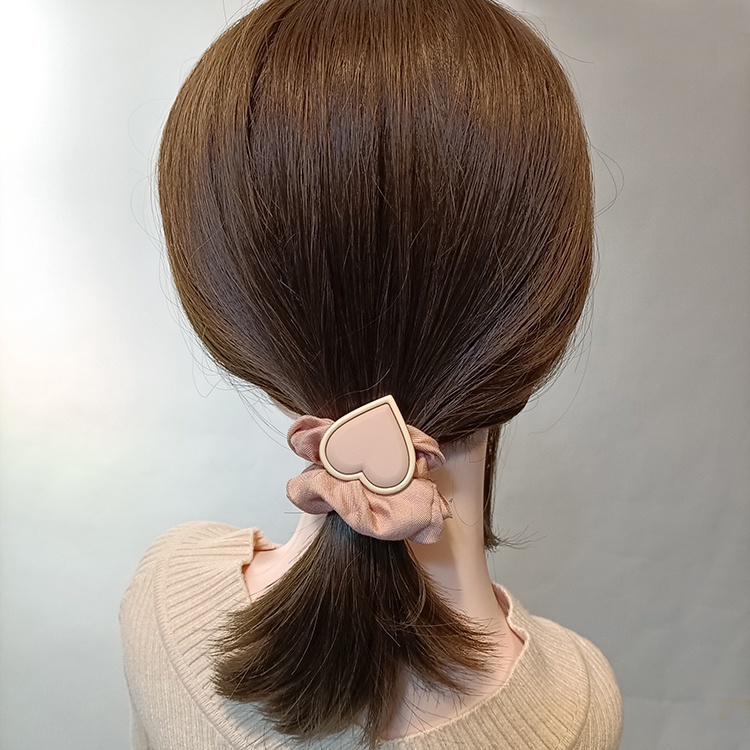 Dây Cột Tóc Màu Sắc Nhám Cỡ Lớn Phong Cách Hàn Quốc Thời Trang Cao Cấp