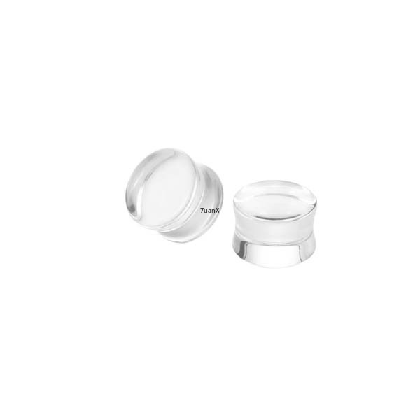 Khuyên tai nhựa acrylic trong suốt thời trang 3-30mm