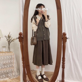 [ORDER] Chân váy thắt lưng vintage Ulzzang