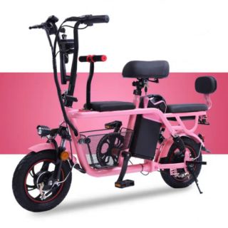 Xe điện 3 ghế YOMIO X1 cho mẹ và bé CHÍNH HÃNG