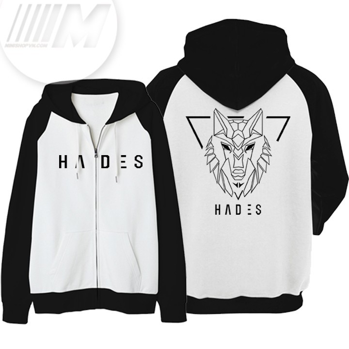 Áo Khoác Hoodie Hades Sói Chất Nỉ Bông Siêu Ấm | BigBuy360 - bigbuy360.vn