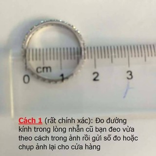 Nhẫn cặp bạc  nhỏ xinh