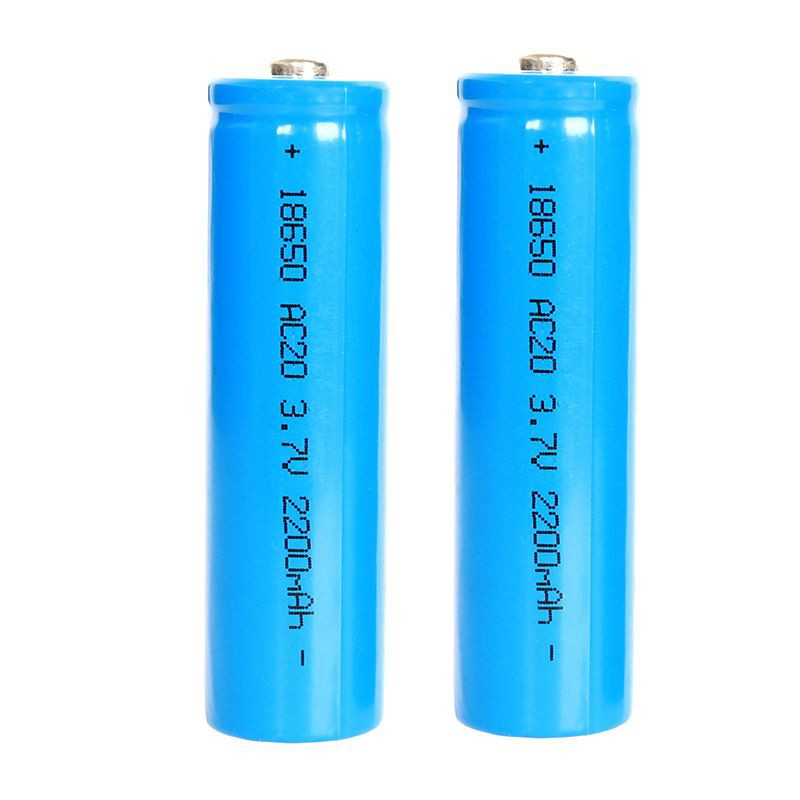 Pin sạc 3.7V 18650 2200mAh cho sạc dự phòng, đèn pin, đồ chơi