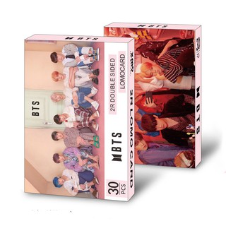 Bộ 30 thẻ ảnh Lomo Card BTS