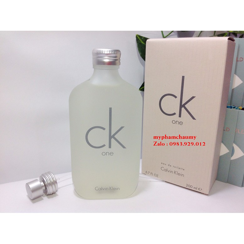 [Mẫu thử] Nước hoa Calvin Klein One Unisex CK