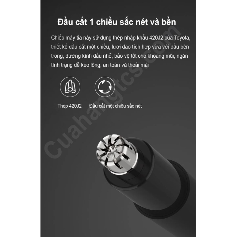 Máy cắt lông mũi XM HN1 chính hãng