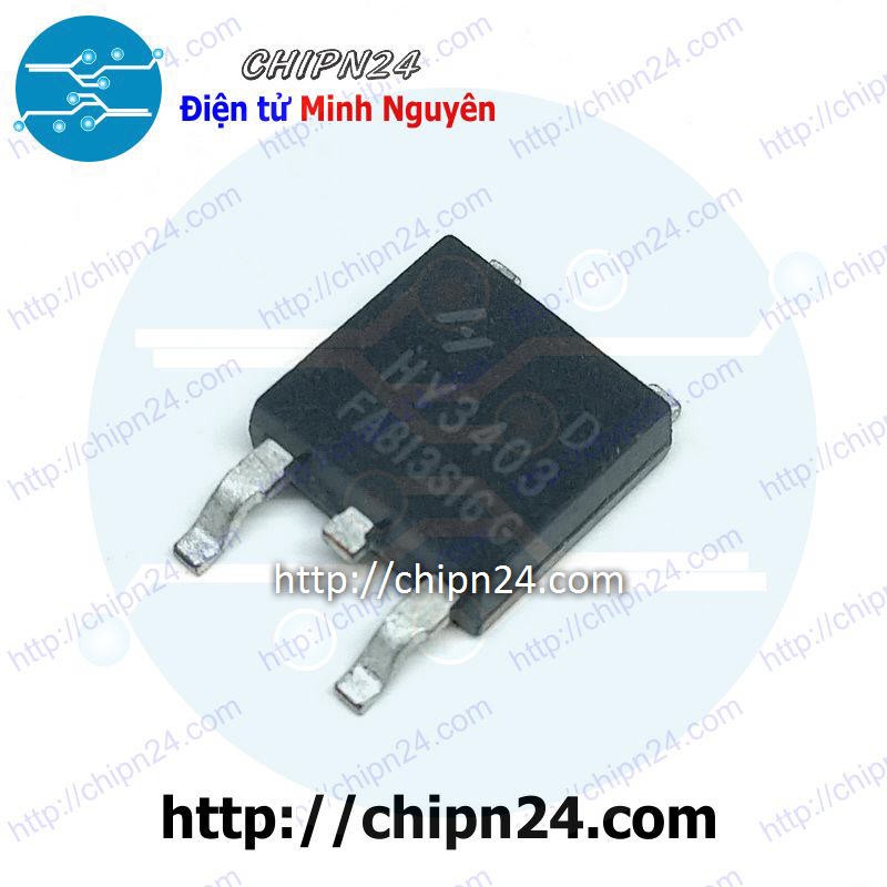 [2 CON] Mosfet Dán HY3403 TO-252 140A 30V Kênh N (SMD Dán) (HY3403D 3403)